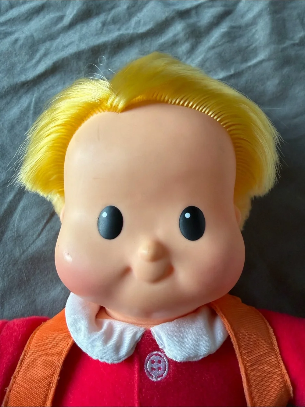 Little People Eddie Plush Doll - Red Shirt, Blue Shorts